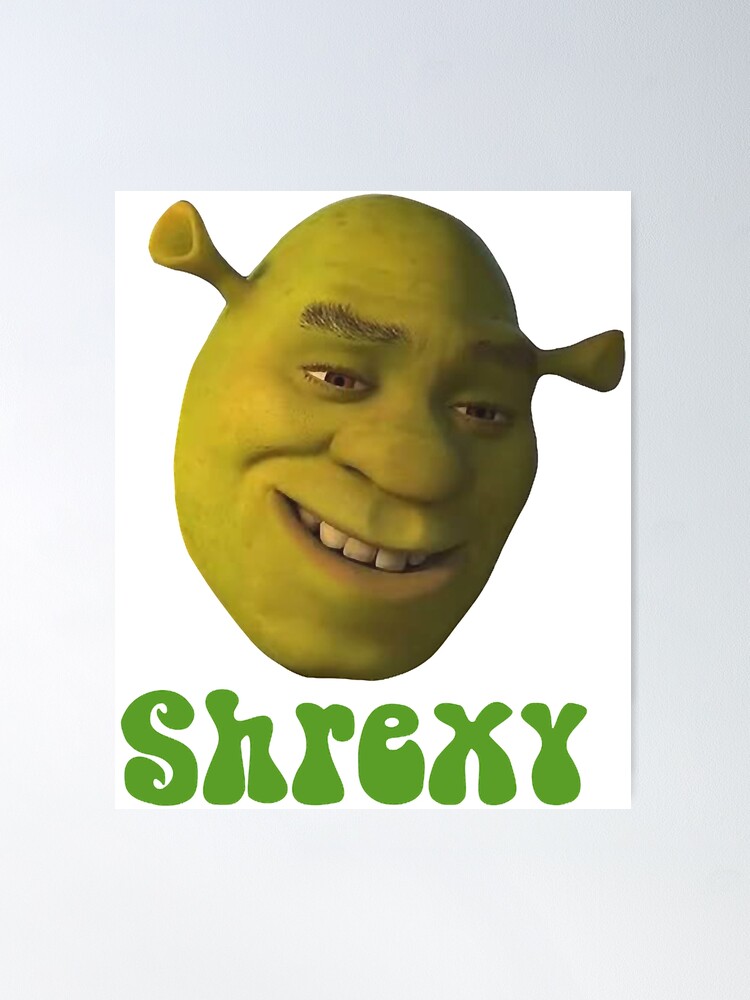 Shrek meme Photographic Print for Sale by Doflamingo99