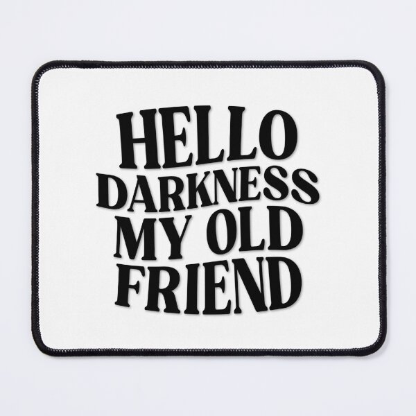 Item preview, Hello darkness II (black) designed and sold by didijuca.