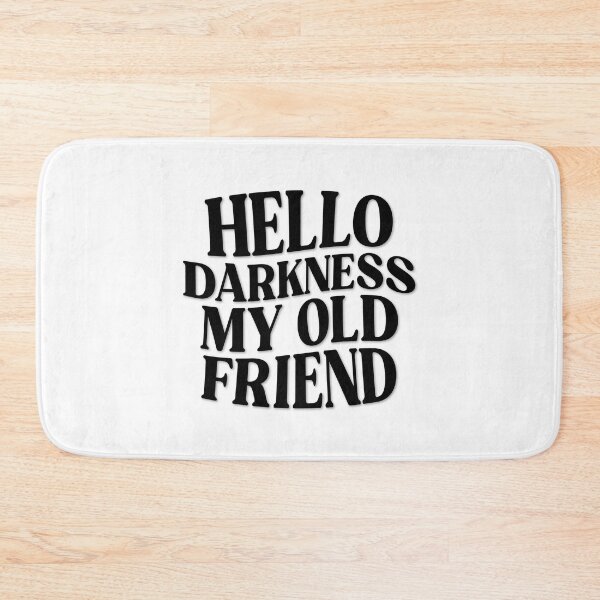 Item preview, Hello darkness II (black) designed and sold by didijuca.