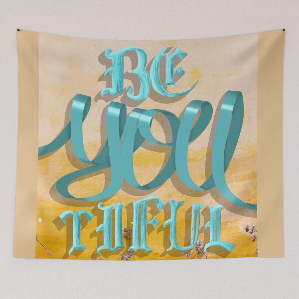 Item preview, Be YOU tiful yellow designed and sold by Anovaart.