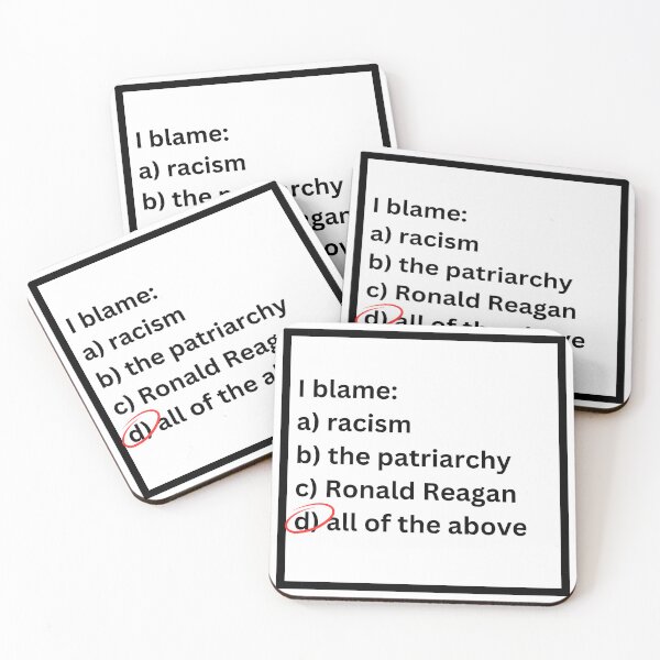 Item preview, Blame Reagan designed and sold by PaperViewStore.