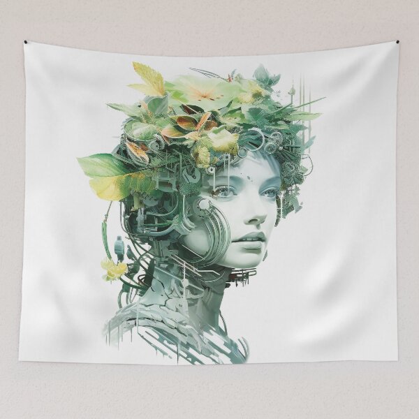 Item preview, Artificial Intelligence Integration In Nature designed and sold by AdrianGrosu.