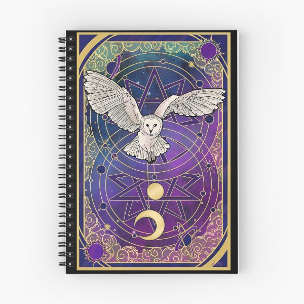 Item preview, Celestial owl designed and sold by Holly Pierson.