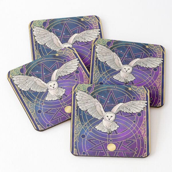 Item preview, Celestial owl designed and sold by Holly Pierson.