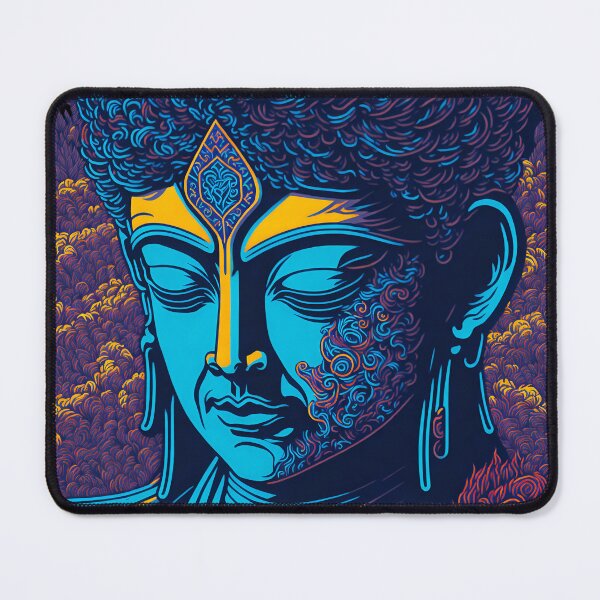 Item preview, Colorful trippy buddha wisdom designed and sold by ZenStickConcept.