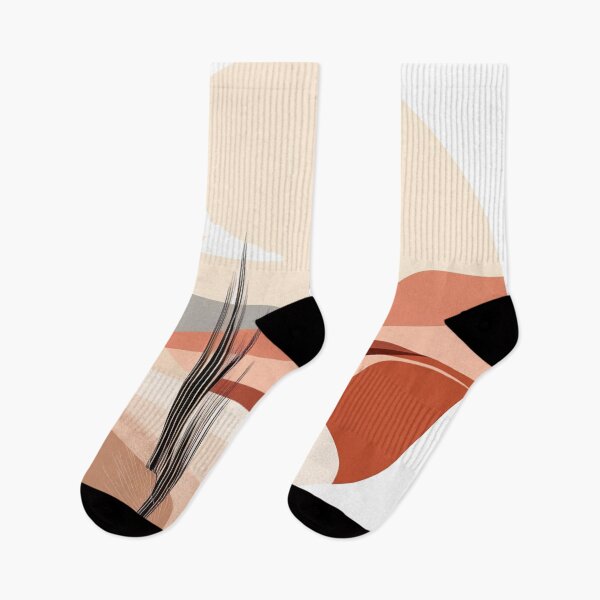 Item preview, Boho minimal art of sunset in desert full of waves designed and sold by ArchanaAsh.