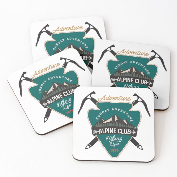 Item preview, Adventure, Hiking Life, Alpine Club designed and sold by ArtDoor54.