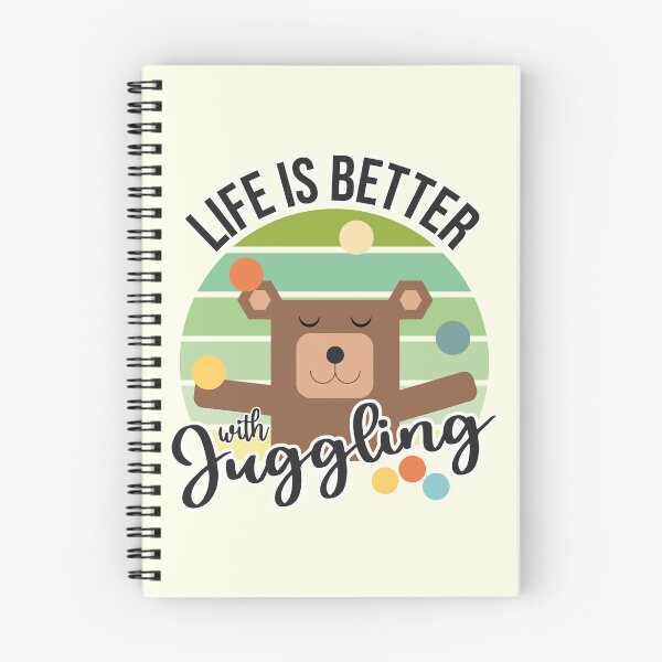 Item preview, Life is better with Juggling, Juggling bear designed and sold by cute-tees.