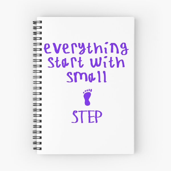 Item preview, Everything start with small step designed and sold by kinpirks.
