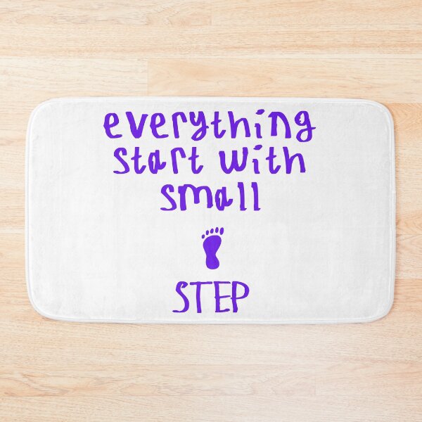 Item preview, Everything start with small step designed and sold by kinpirks.