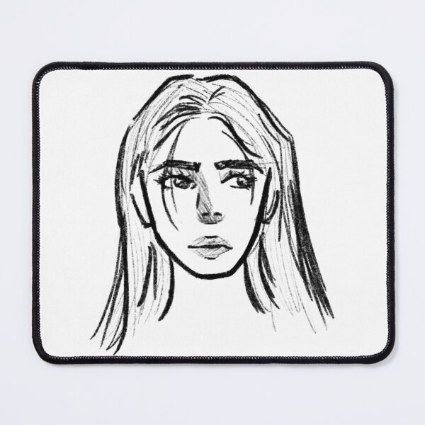 Item preview, Sketched Girl designed and sold by JustArt88.