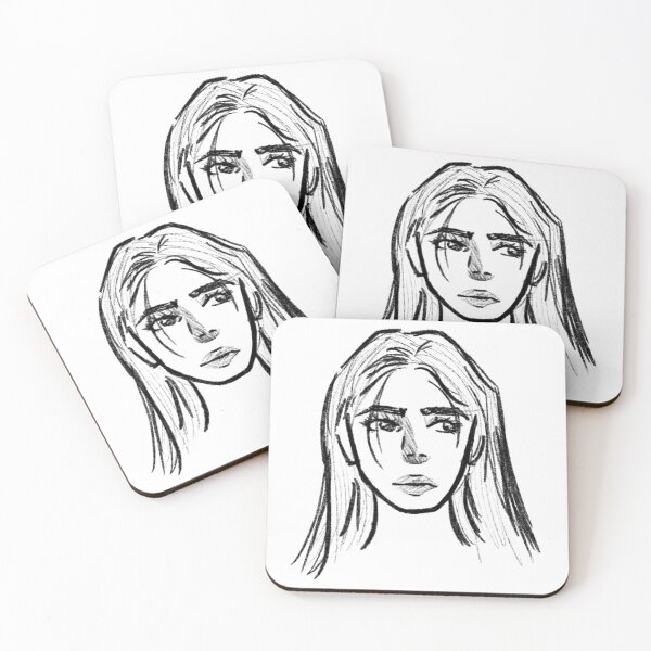 Item preview, Sketched Girl designed and sold by JustArt88.