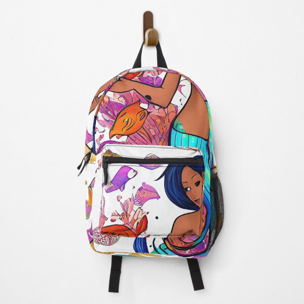 Item preview, African American Mermaid - AI Art designed and sold by casaai.