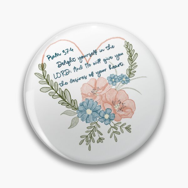 Item preview, Delight yourself in the Lord designed and sold by Cornflowersart.