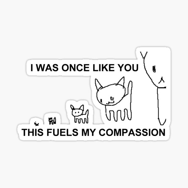Item preview, compassion designed and sold by robinauts.