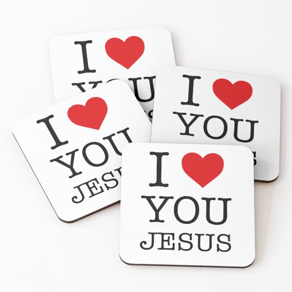 Item preview, I Love You Jesus - I Heart You Jesus designed and sold by AleksanderLamek.