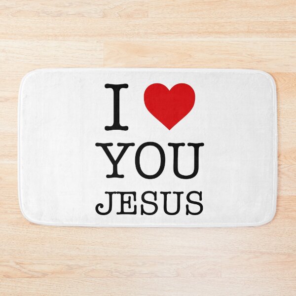 Item preview, I Love You Jesus - I Heart You Jesus designed and sold by AleksanderLamek.