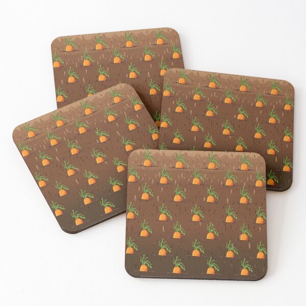 Item preview, Carrot growing in the field pattern  designed and sold by Donutlovers.