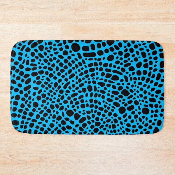 Item preview, Repeating Pattern | Black And Blue Abstract Skin designed and sold by TMBTM.