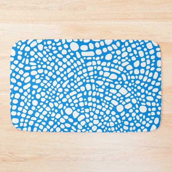 Item preview, Repeating Pattern | White And Blue Abstract Skin designed and sold by TMBTM.