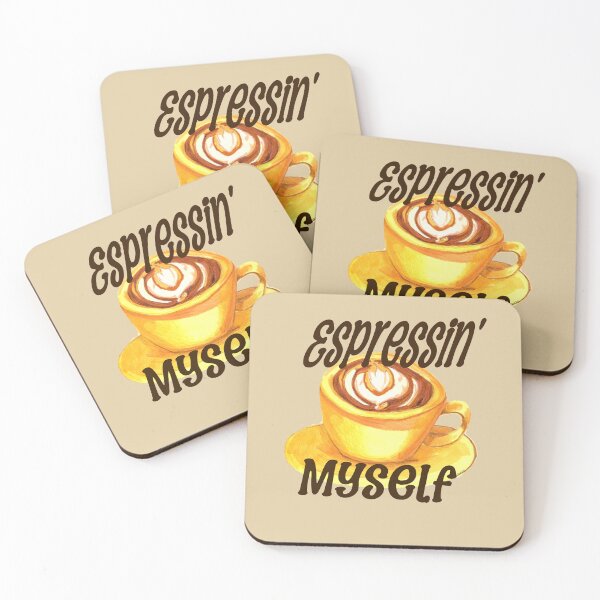 Item preview, Espressin' Myself Espresso designed and sold by BrittaniRose.