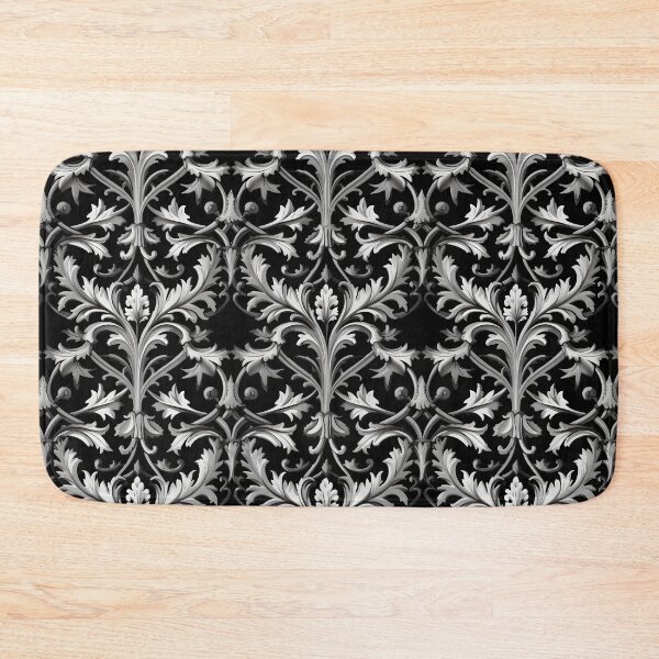 Item preview, Black and White Gothic Pattern designed and sold by KawaiiKases.