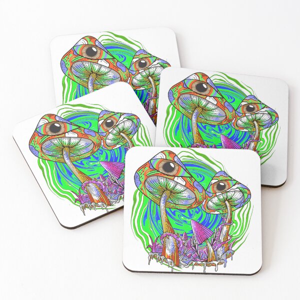 Item preview, Trippy Mushroom Eyes  designed and sold by BetOova.