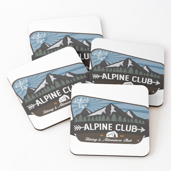 Item preview, Alpine Club- Hiking Life designed and sold by ArtDoor54.