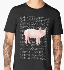 Oh My God Pig Men's Premium T-Shirt
