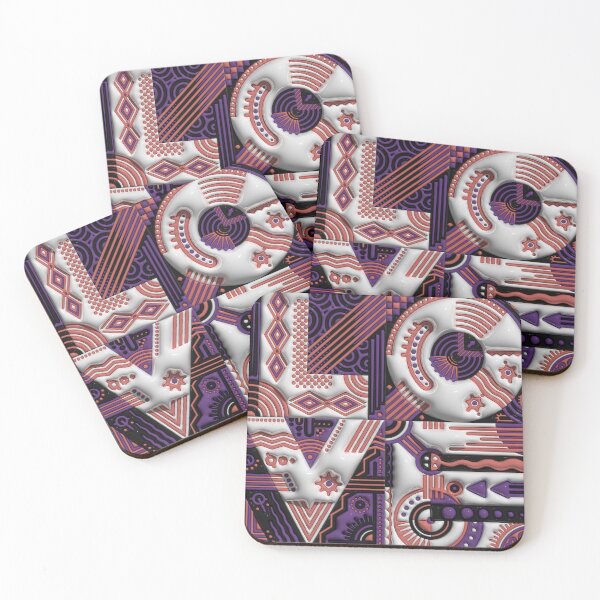 Item preview, Love Purple & Pink designed and sold by Daniel Pelavin.