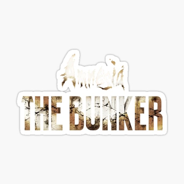 Vista previa del artículo con la obra «Amnesia: el logotipo del búnker», diseñado y vendido por CloutDesigner.