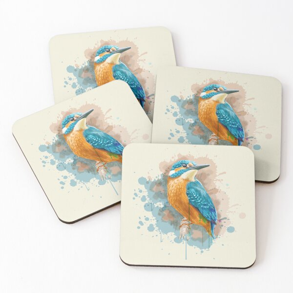 Item preview, Kingfisher watercolor designed and sold by antonietta40.