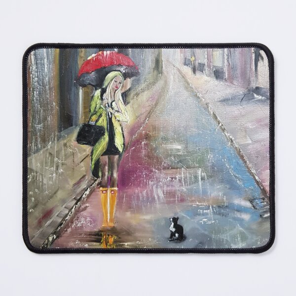 Item preview, Rainy Meeting designed and sold by TrueArtLab.