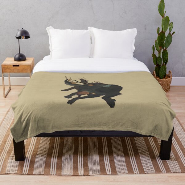Artikelvorschau, Dark Fantasy Jackalope-Design entworfen und verkauft von Lipkoshop.