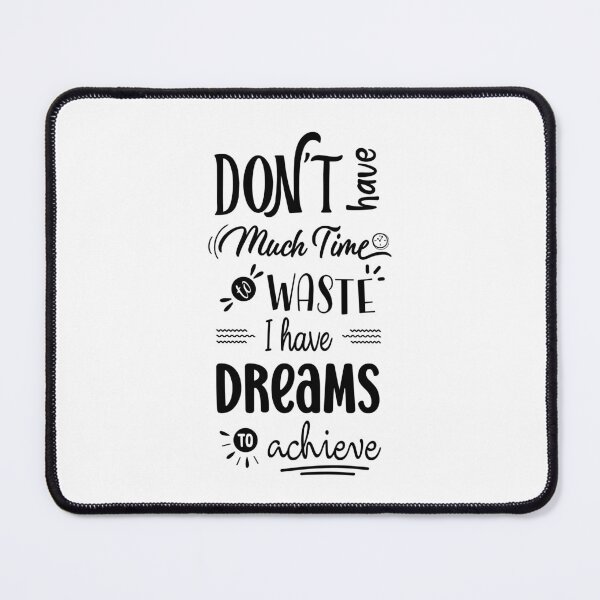 Item preview, Don't have time to waste designed and sold by Maksab Designs.