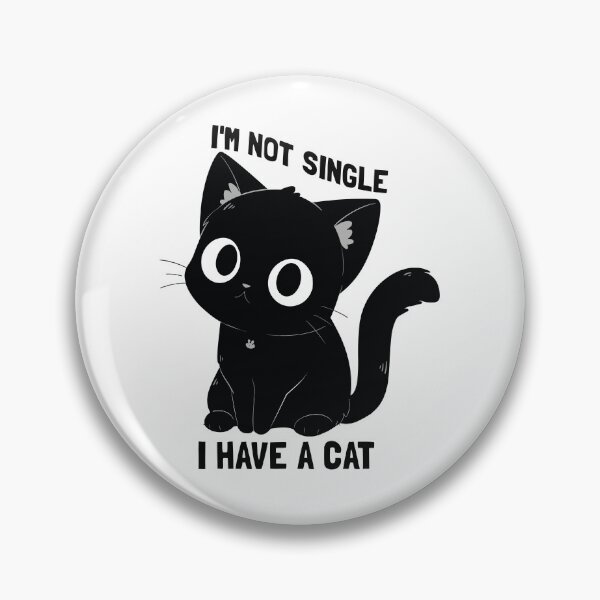 Item preview, i'm not a single i have a cat designed and sold by FurFashion.