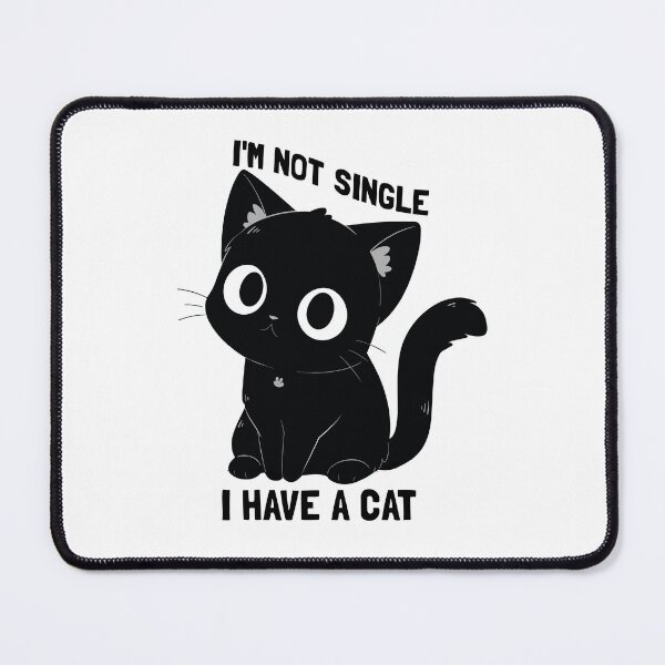 Item preview, i'm not a single i have a cat designed and sold by FurFashion.