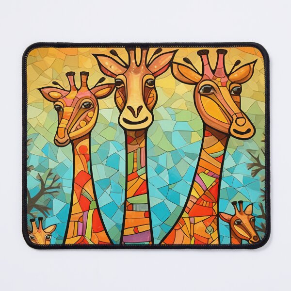 Item preview, Vibrant Giraffe Impressions designed and sold by Retro Type.