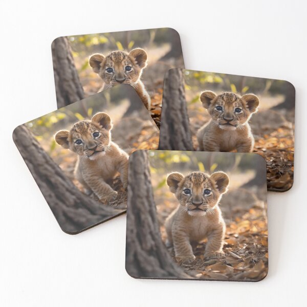 Item preview, Cute Baby Lion - Cute Baby Animals  designed and sold by baby-animal-art.