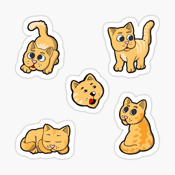 Stickers de petits chats 10 Sticker