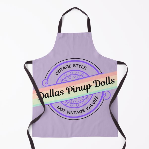 Item preview, Dallas Pinup Dolls Text-Based Logo Purple - Light Background designed and sold by DallasPinupDoll.