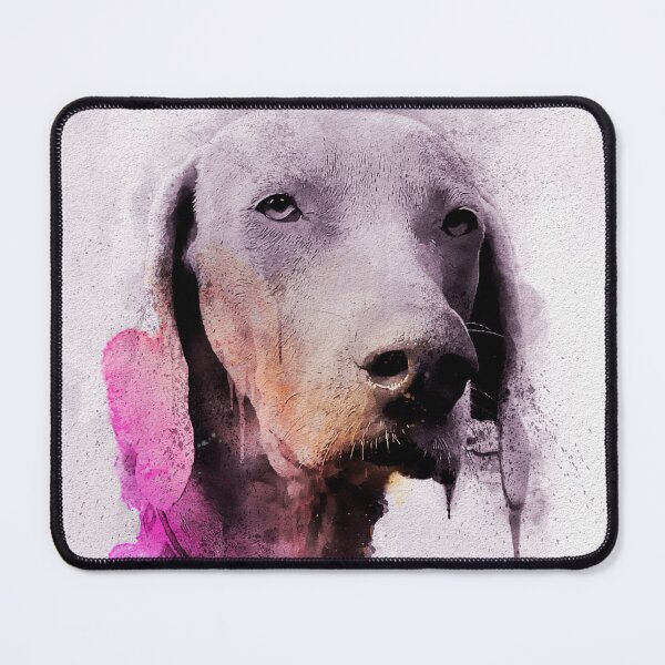 Item preview, Poppy Weimaraner Dog Portrait designed and sold by PugsandStuff.