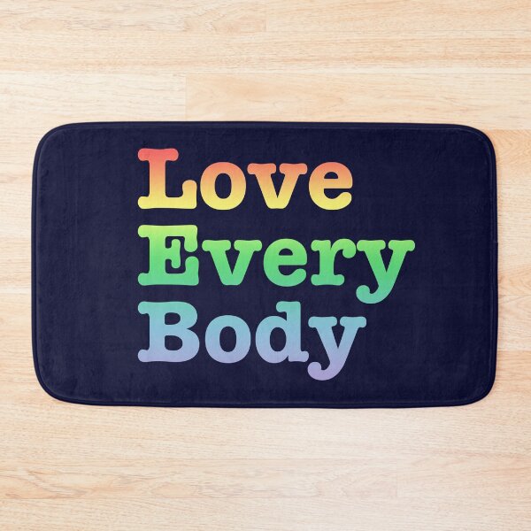 Item preview, Rainbow Love everybody Pride March designed and sold by BVDigitalArt.