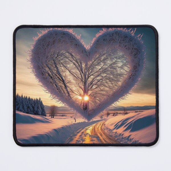 Item preview, Winter Heart designed and sold by BadDonkeyDecals.