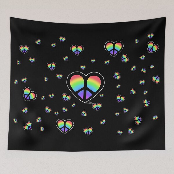 Item preview, love and peace designed and sold by BloodyKiara.