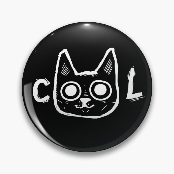 Item preview, White funny cool cat designed and sold by Kir4nxiety.