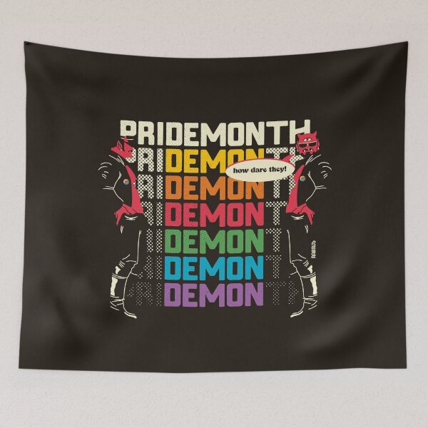 Item preview, priDEMONth Ton Of Finland parody black designed and sold by raffaus.