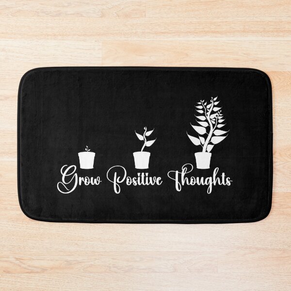 Item preview, Positivity / Grow positive thoughts plants motivational saying for plant lovers designed and sold by portrait4you.