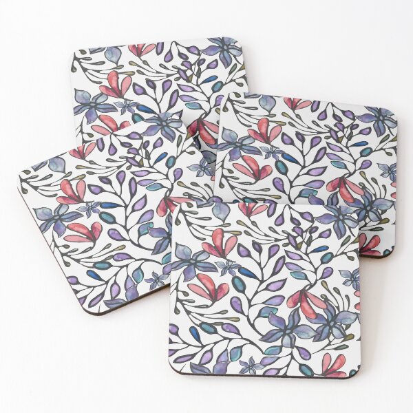 Item preview, Leaf & Flower Swirl designed and sold by ClubCreativeArt.