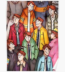 Dirk Gently Jacket Pattern Poster